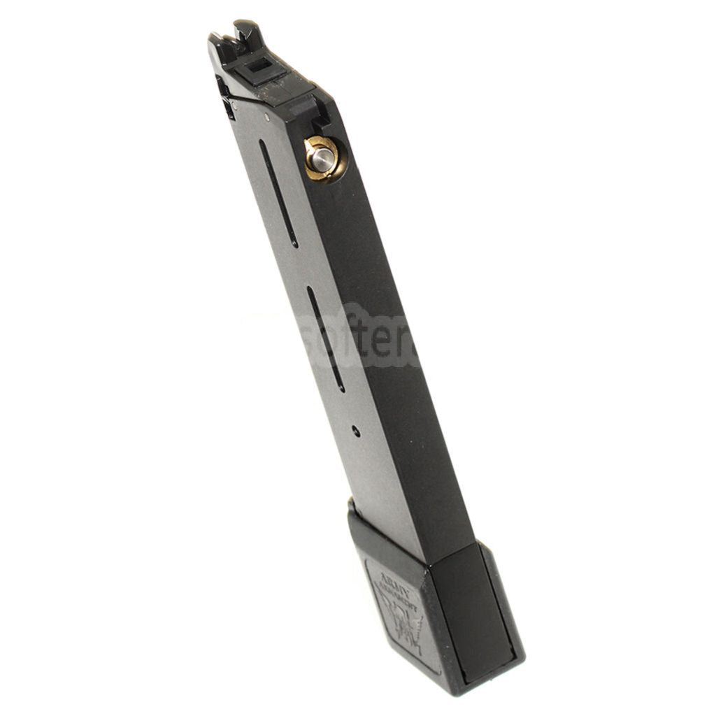 ARMY ARMAMENT 26発ガスマガジン 延長ロングタイプ KWC KJ Works DOUBLE BELL E&C 東京マルイ 1911シリーズ GBBピストル対応 エアソフトガン ブラック
