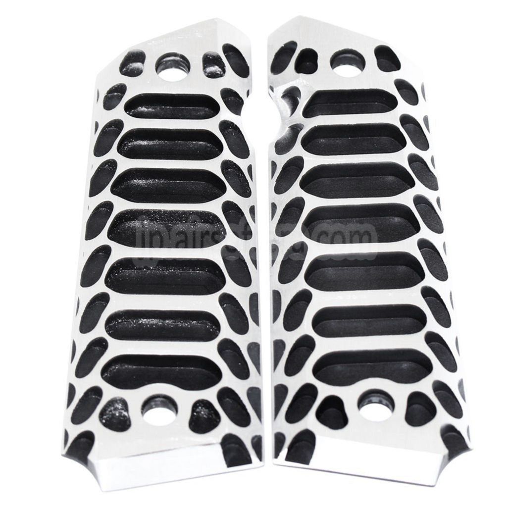 5KU CNC コブラスタイル ピストルグリップカバー 東京マルイ M1911 / M.E.U. / ARMY ARMAMENT R27 R28 R29 ピストル対応