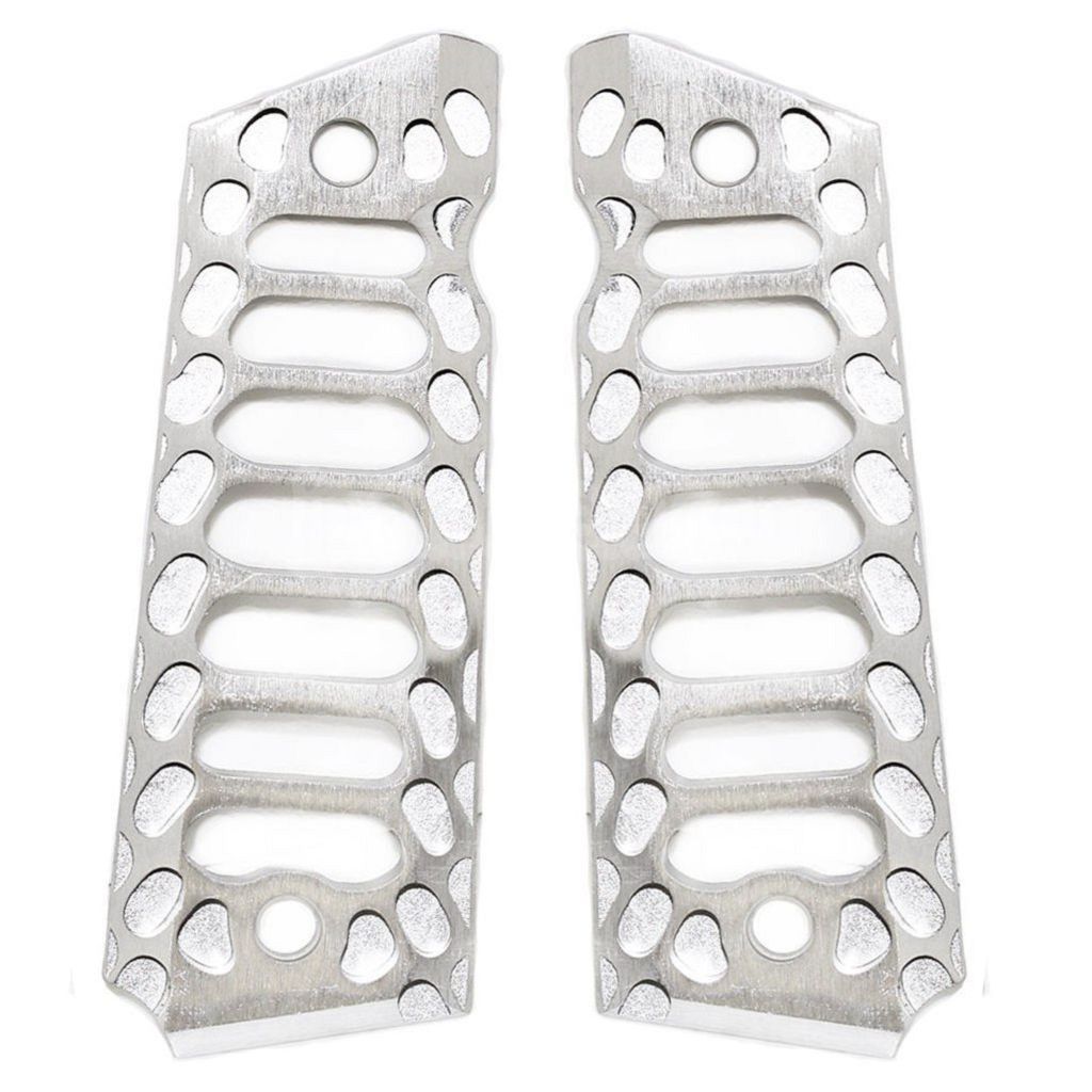 5KU CNC コブラ スケルトンスタイル ピストル グリップカバー 東京マルイ M1911 / M.E.U. に適合 / ARMY ARMAMENT R27 R28 R29 ピストル エアソフト