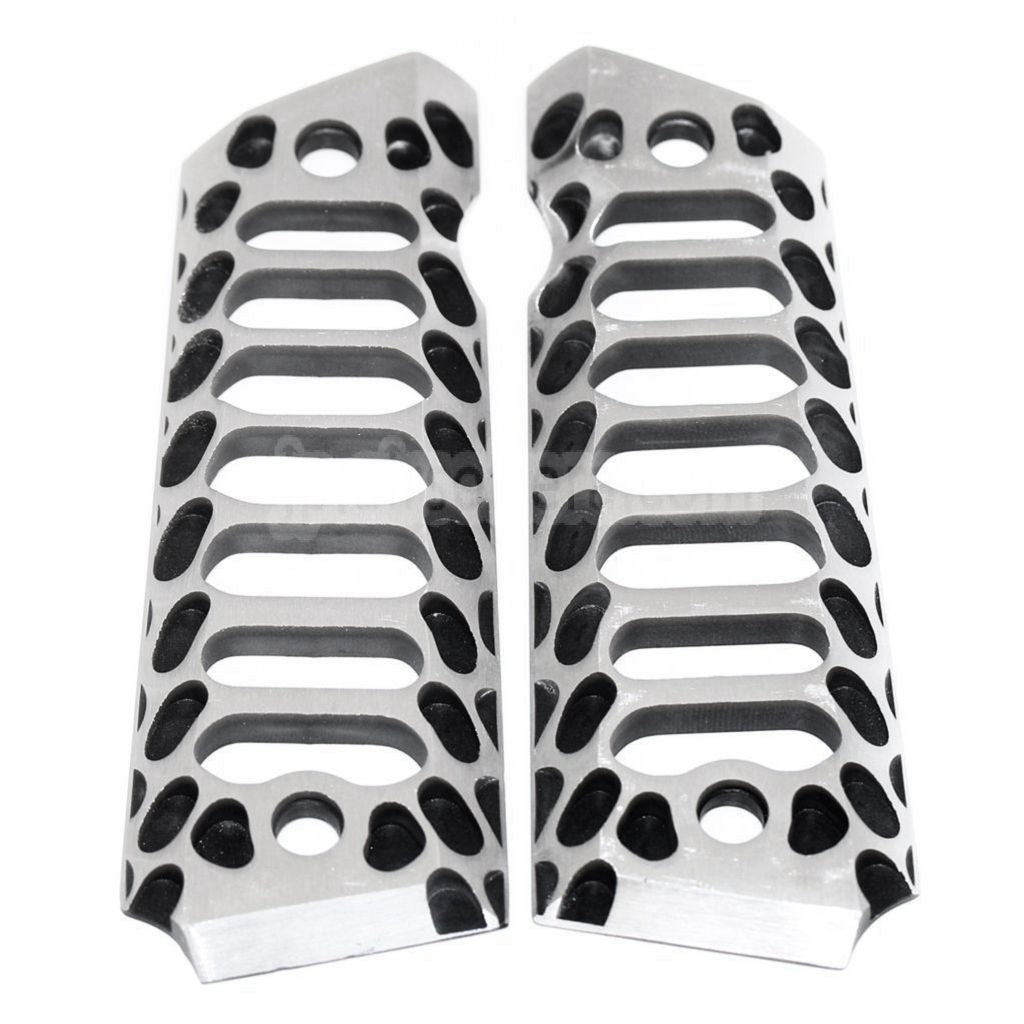 5KU CNC コブラ スケルトンスタイル ピストル グリップカバー 東京マルイ M1911 / M.E.U. に適合 / ARMY ARMAMENT R27 R28 R29 ピストル エアソフト