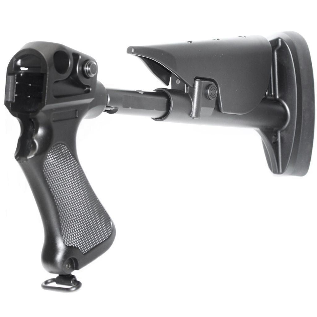 CYMA 伸縮式ストック プラスチックグリップ付き CYMA M870シリーズ ショットガン エアソフトガン対応 ブラック