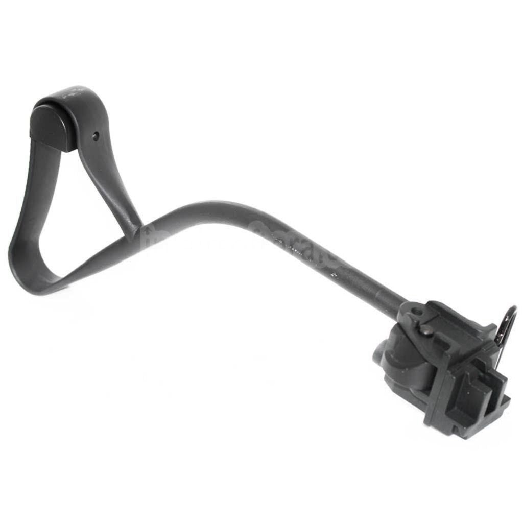 ルーマニア 折りたたみ式ストック メタルワイヤーバットストック AIMS AKM AKシリーズ AEGライフル エアソフトガン対応 ブラック