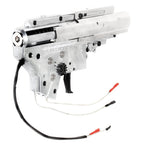 APSクイックチェンジスプリングシステム 両利き対応 シルバーエッジエクストリーム 8mmドイツ製ベアリング V2 バージョン2 ギアボックス M4 M16シリーズAEG EBBライフル対応 エアソフトガンリアワイヤード