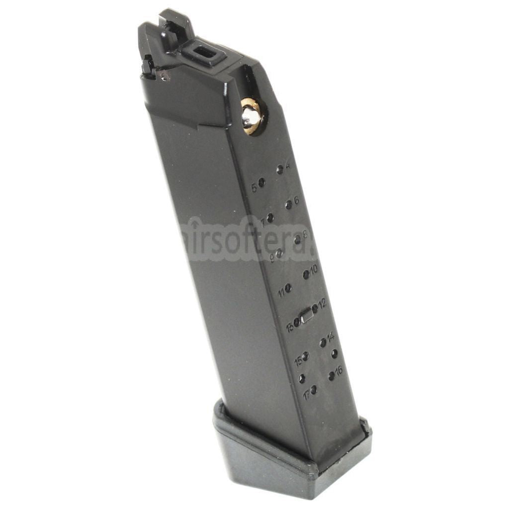 ARMY ARMAMENT 24発ガスマガジン G17 G18C G34 G35 GシリーズGBBピストル対応 エアソフトガン ブラック
