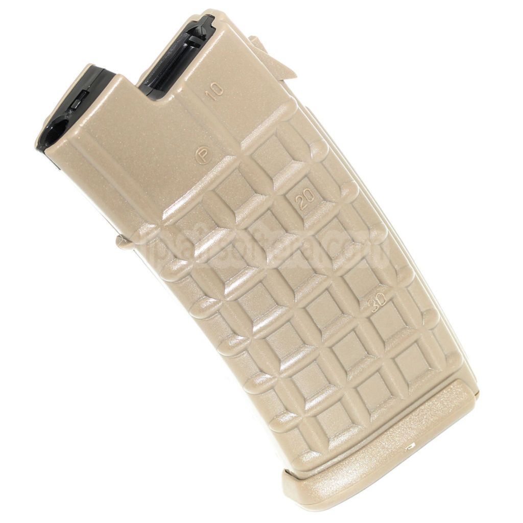 BATTLEAXE 330発ハイキャップマガジン APS / Jing Gong JG / GOLDEN EAGLE / CLASSIC ARMY / 東京マルイ AUGシリーズ AEGライフル エアソフトガン対応