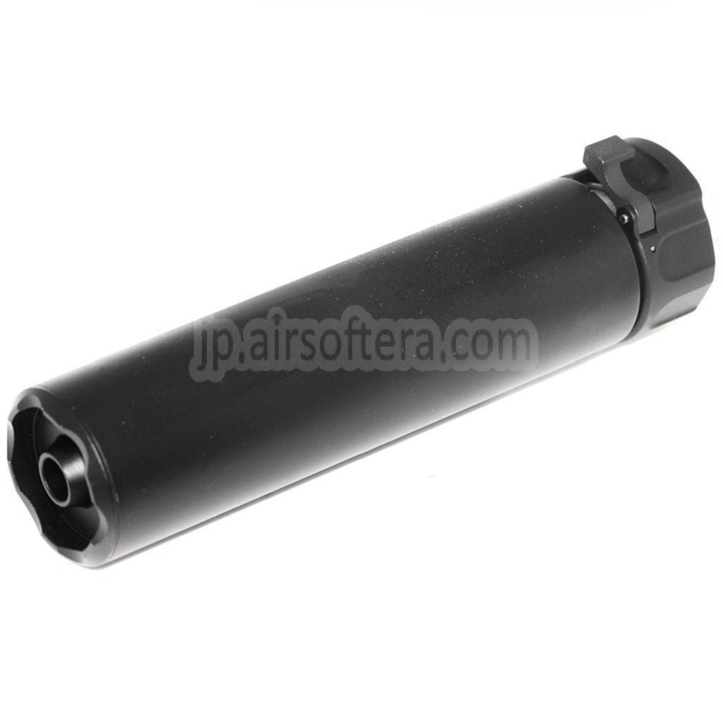 5KU 158mm SOCOM556 RC2 サプレッサー サイレンサー（フラッシュハイダー付き）-14mm CCW 反時計回りネジ式バレルライフル用