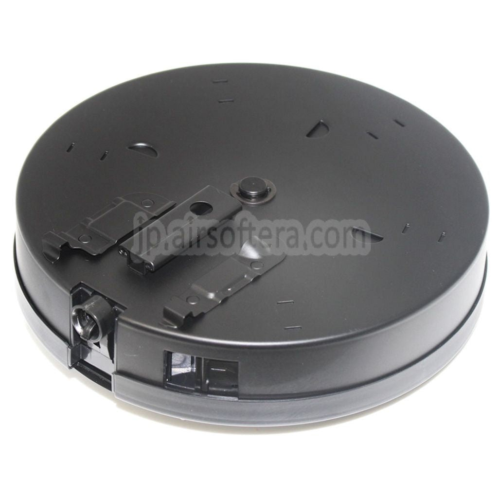 CYMA 450発 ハイキャップCYMA 東京マルイ KING ARMS Thompson M1A1 シリーズ SMG AEG ライフル エアソフトガン対応 ドラムマガジン ブラック