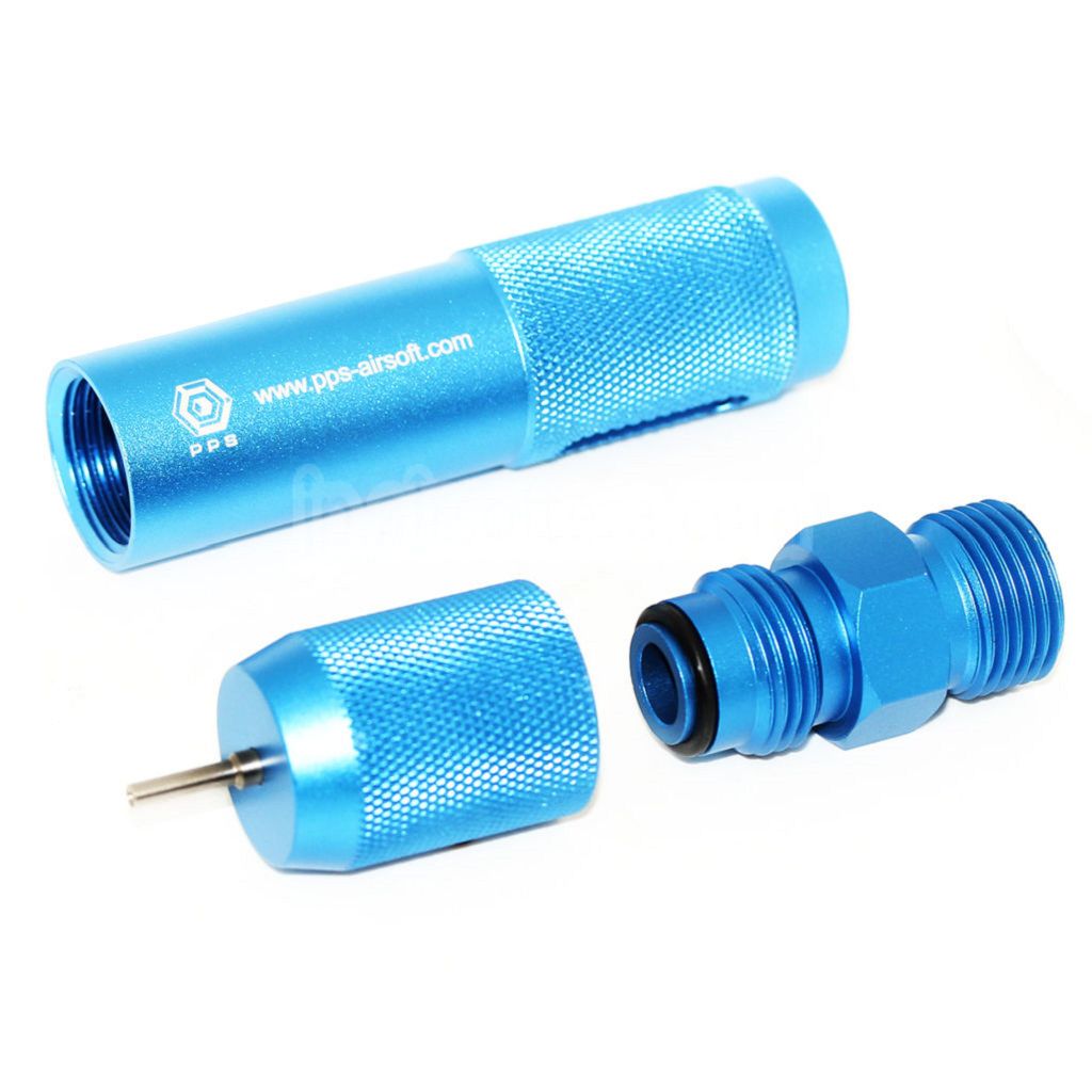 PPS 高精度 CNC アルミ 12g CO2 カートリッジ リフィル 充電器