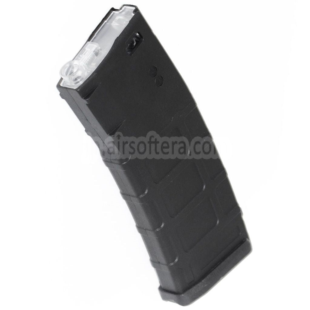 CYMA 160発PMAGポリマーミッドキャップマガジン M4 M16シリーズAEGライフル対応 エアソフトガン ブラック