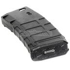 CYMA 160発PMAGポリマーミッドキャップマガジン M4 M16シリーズAEGライフル対応 エアソフトガン ブラック