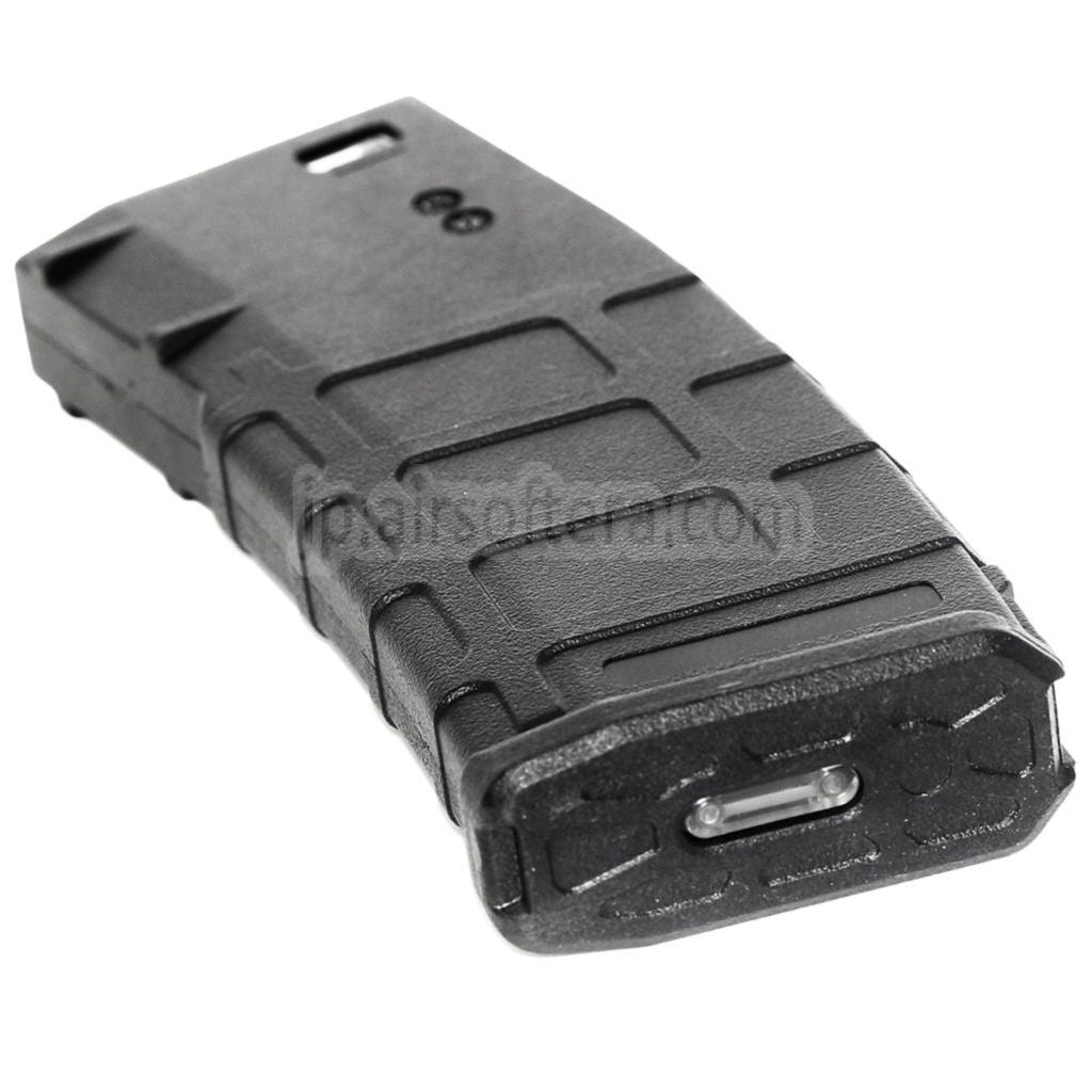 CYMA 160発PMAGポリマーミッドキャップマガジン M4 M16シリーズAEGライフル対応 エアソフトガン ブラック