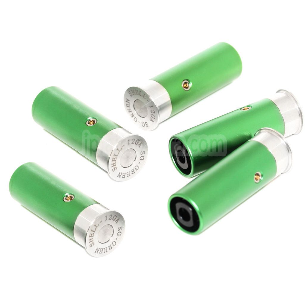 Show Guns Tactical CO2ガスメタルシェル 5個入り Show Guns タクティカル 20mmグレネードランチャー タナカ PPS M870 ショットガン エアガンに適合