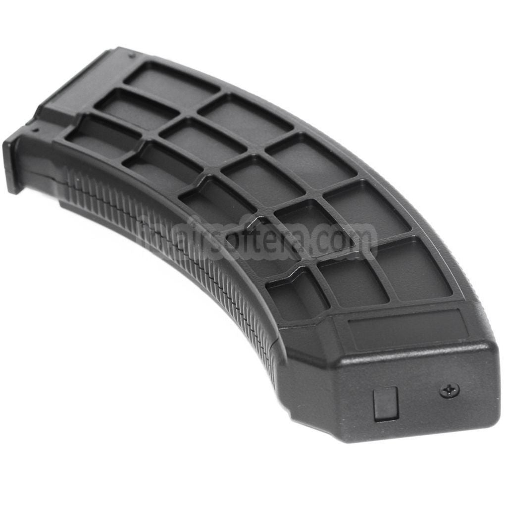 CYMA 200発ポリマーミッドキャップマガジン AKシリーズAEGライフル対応 エアソフトガン ブラック