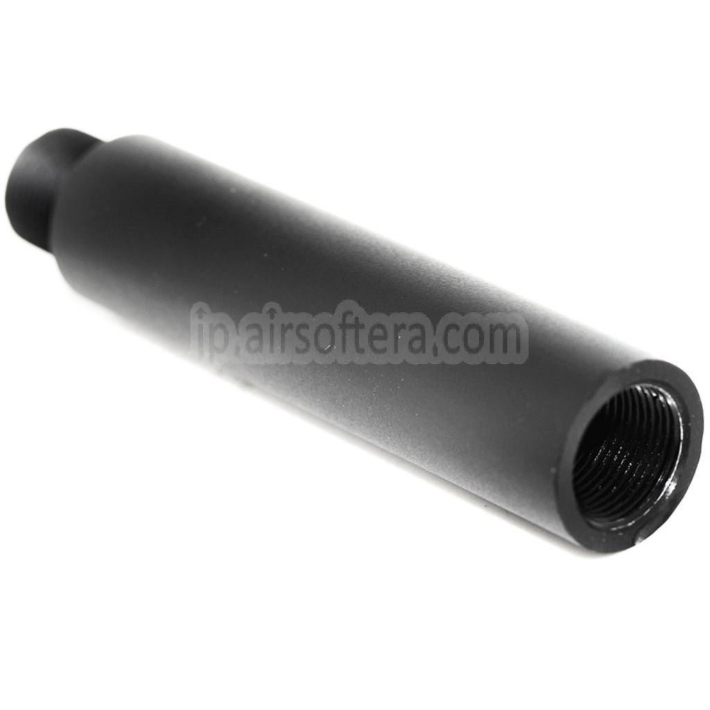 3/3.5  5/5.5  7/7.5インチアルミショートタイプアウターバレルエクステンションチューブ -14mm CCW 反時計回りネジ AEG GBBライフル用