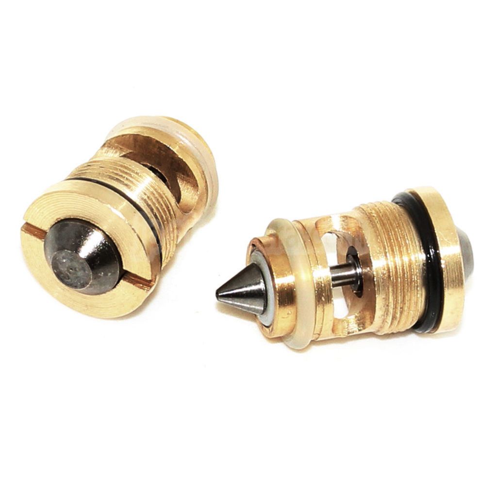 APS CO2出力バルブ 2個（APS STEEL SHARK 4.5mm BBシリーズ GBBライフルエアガンマガジン用）