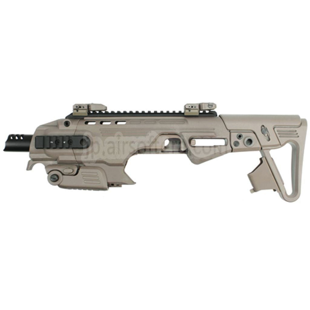 CAA Roni ピストルカービンコンバージョンキット KSC、KJ Works、WE、東京マルイ M9、M92F、M9A1シリーズ GBBピストル対応 エアソフトガン