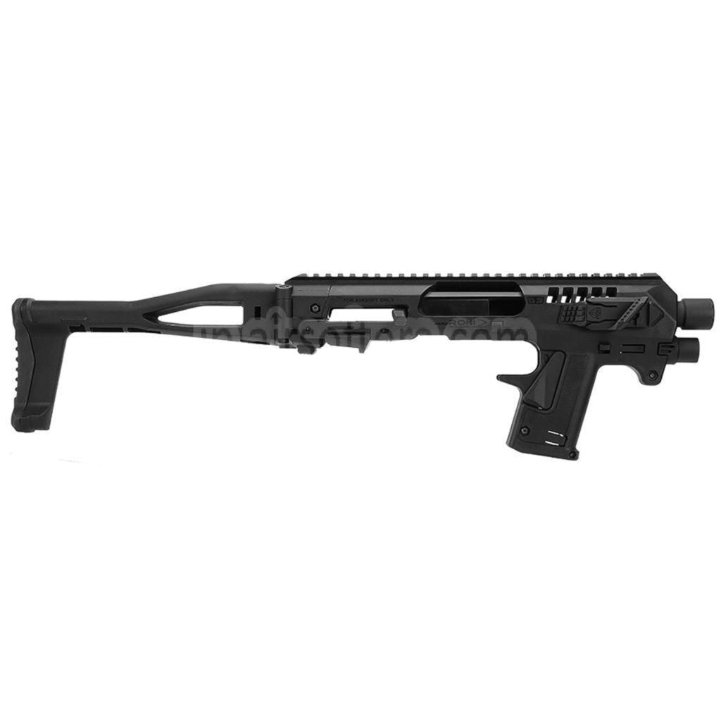 CAA Roni ピストルカービンコンバージョンキット KSC、VFC、Umarex、東京マルイ G17、G18C、G19、G23Fシリーズ GBBピストル対応 エアソフトガン