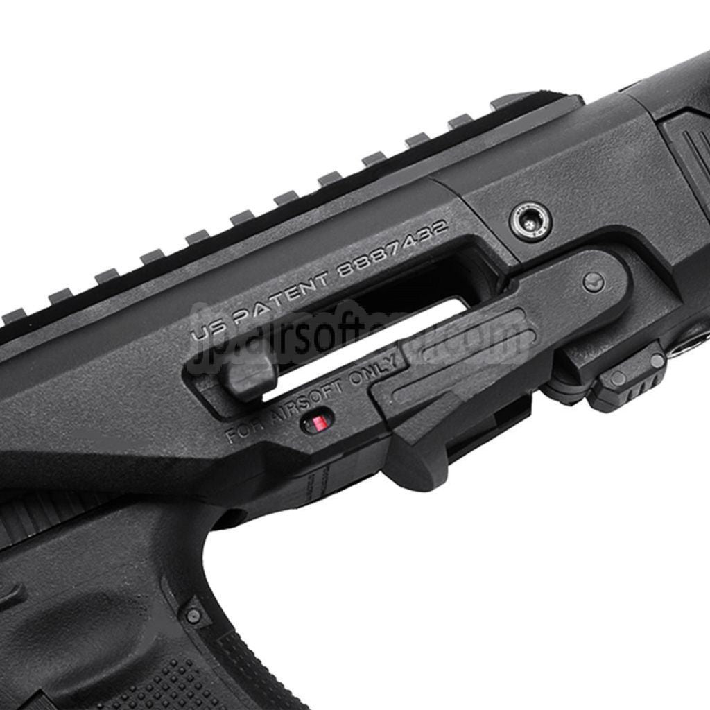 CAA Roni ピストルカービンコンバージョンキット KSC、VFC、Umarex、東京マルイ G17、G18C、G19、G23Fシリーズ GBBピストル対応 エアソフトガン