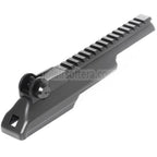 アッパーレシーバーカバー 20mm タクティカルレール リアサイト付き CYMA 東京マルイ AKS74U シリーズ AEG ライフル エアソフト ブラック