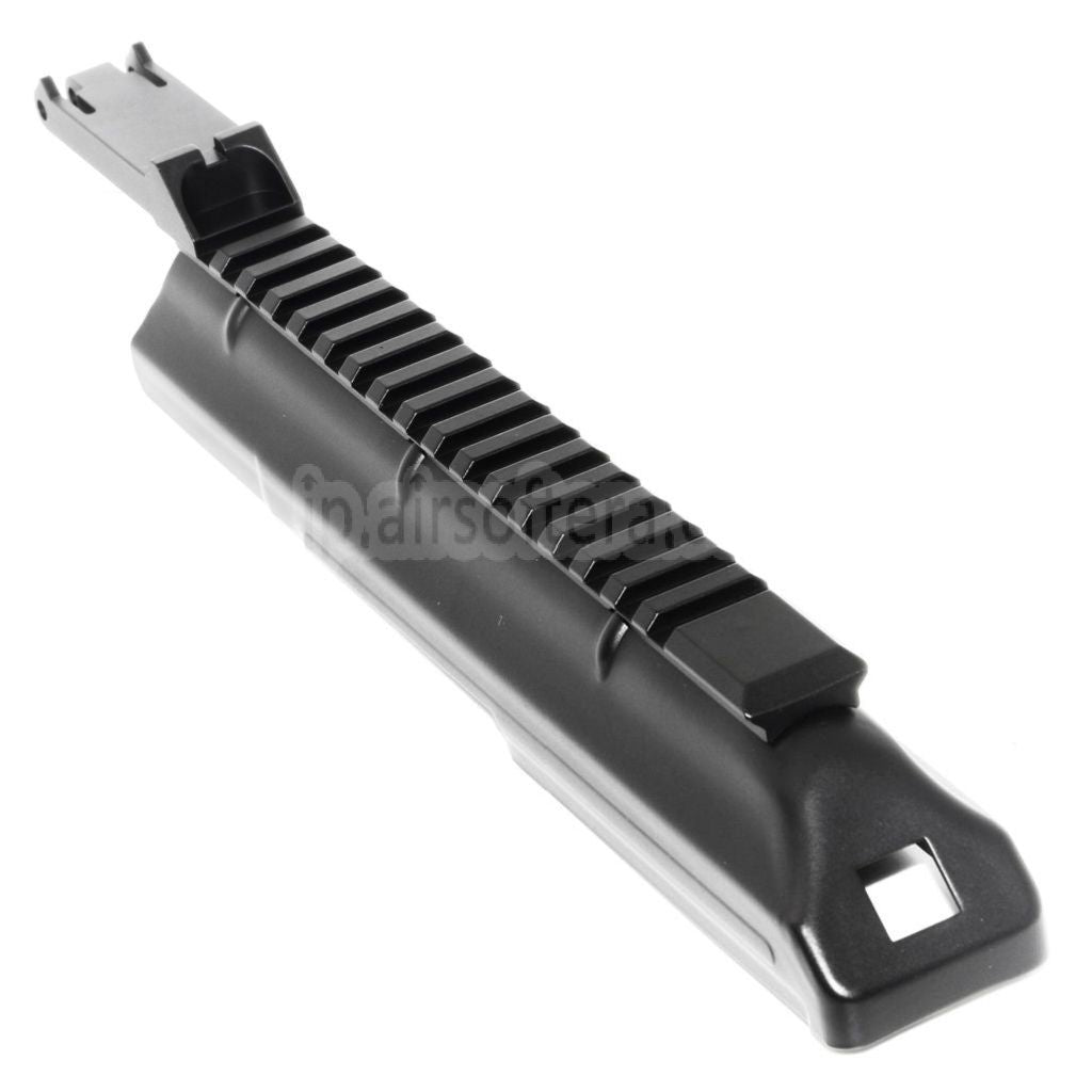 288mm アッパーレシーバーカバー 20mm タクティカルレール付きCYMA 東京マルイ AKS74Uシリーズ電動ガン用リアサイト ブラック