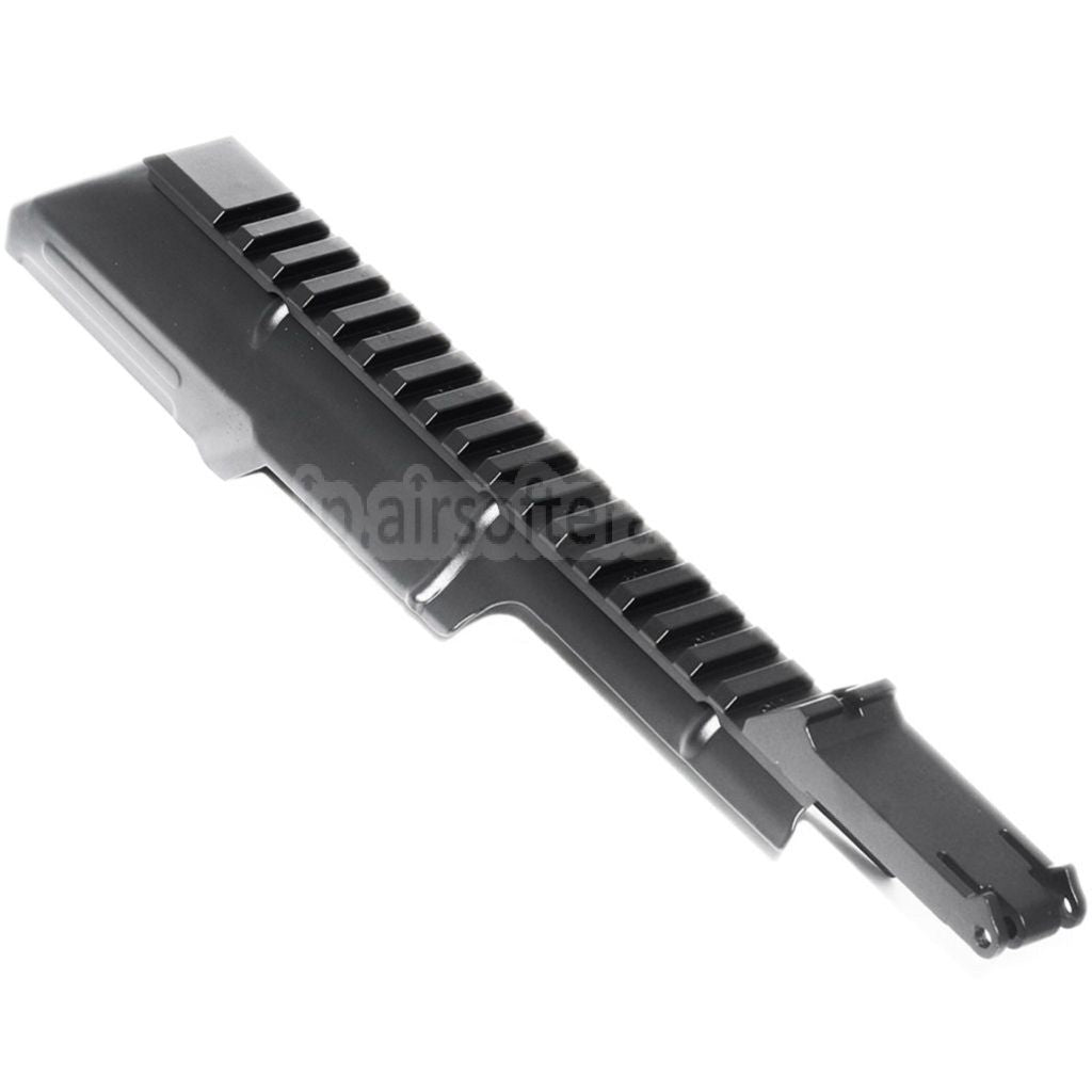 288mm アッパーレシーバーカバー 20mm タクティカルレール付きCYMA 東京マルイ AKS74Uシリーズ電動ガン用リアサイト ブラック