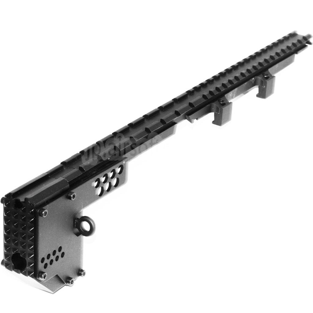 408mm ソードフィッシュコンバージョンストライクキット トップレール MP5シリーズ電動ガン用 ブラック