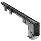 408mm ソードフィッシュコンバージョンストライクキット トップレール MP5シリーズ電動ガン用 ブラック