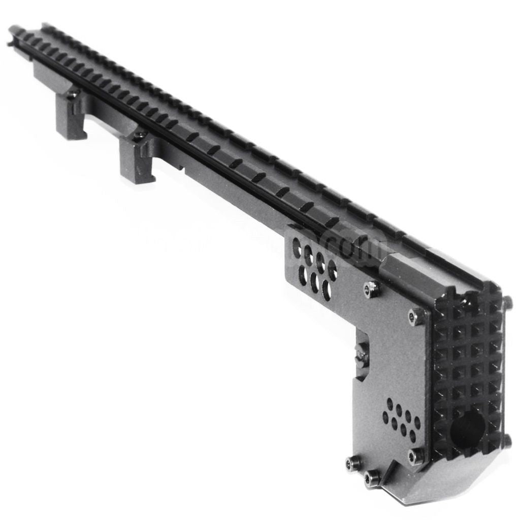 408mm ソードフィッシュコンバージョンストライクキット トップレール MP5シリーズ電動ガン用 ブラック