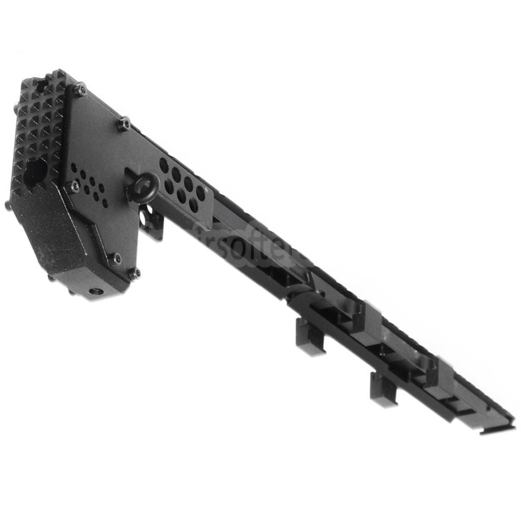 408mm ソードフィッシュコンバージョンストライクキット トップレール MP5シリーズ電動ガン用 ブラック