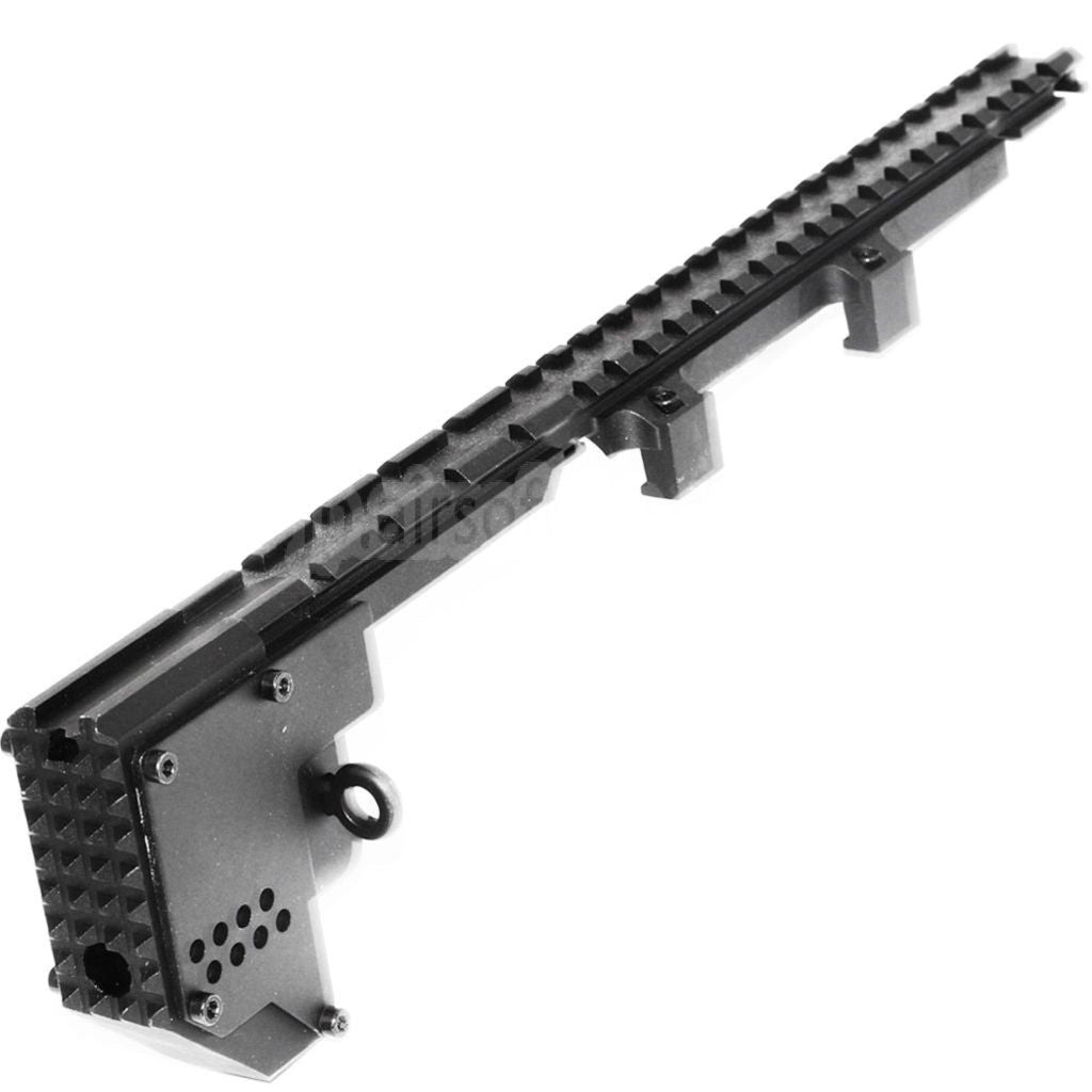 328mm ソードフィッシュコンバージョンストライクキット トップレールPDW MP5Kシリーズ AEGライフル ブラック