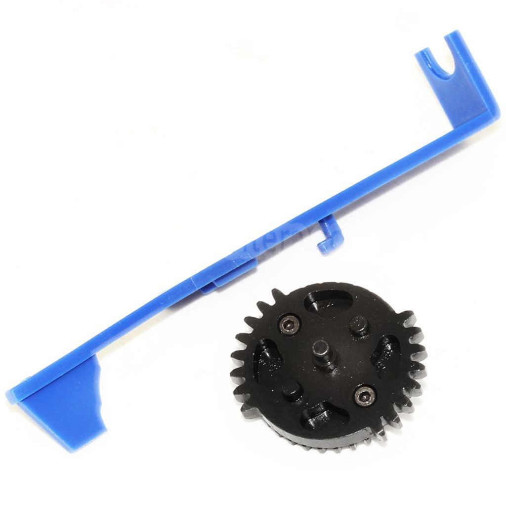 SHS デュアルダブルセクターギア（タペットプレート付き） 東京マルイ バージョン2 V2ギアボックス AEGライフル エアソフトガン対応