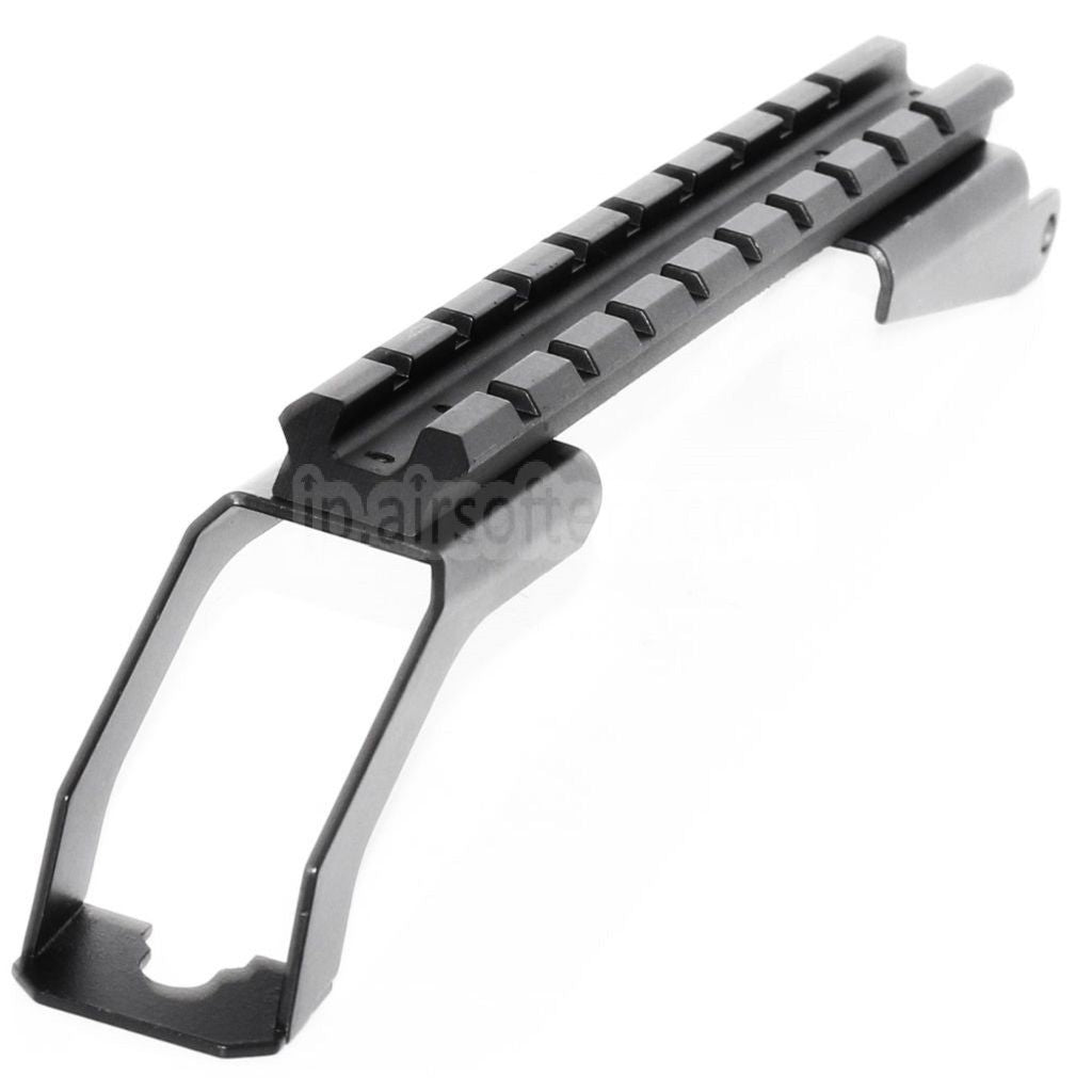 CYMA アッパーレシーバーカバー 217mm タクティカルトップレールスコープマウント付き CM039C CM048 CM050 Echo1 GOLDEN EAGLE Jing Gong JG 東京マルイ AKシリーズ AEGライフル用 ブラック