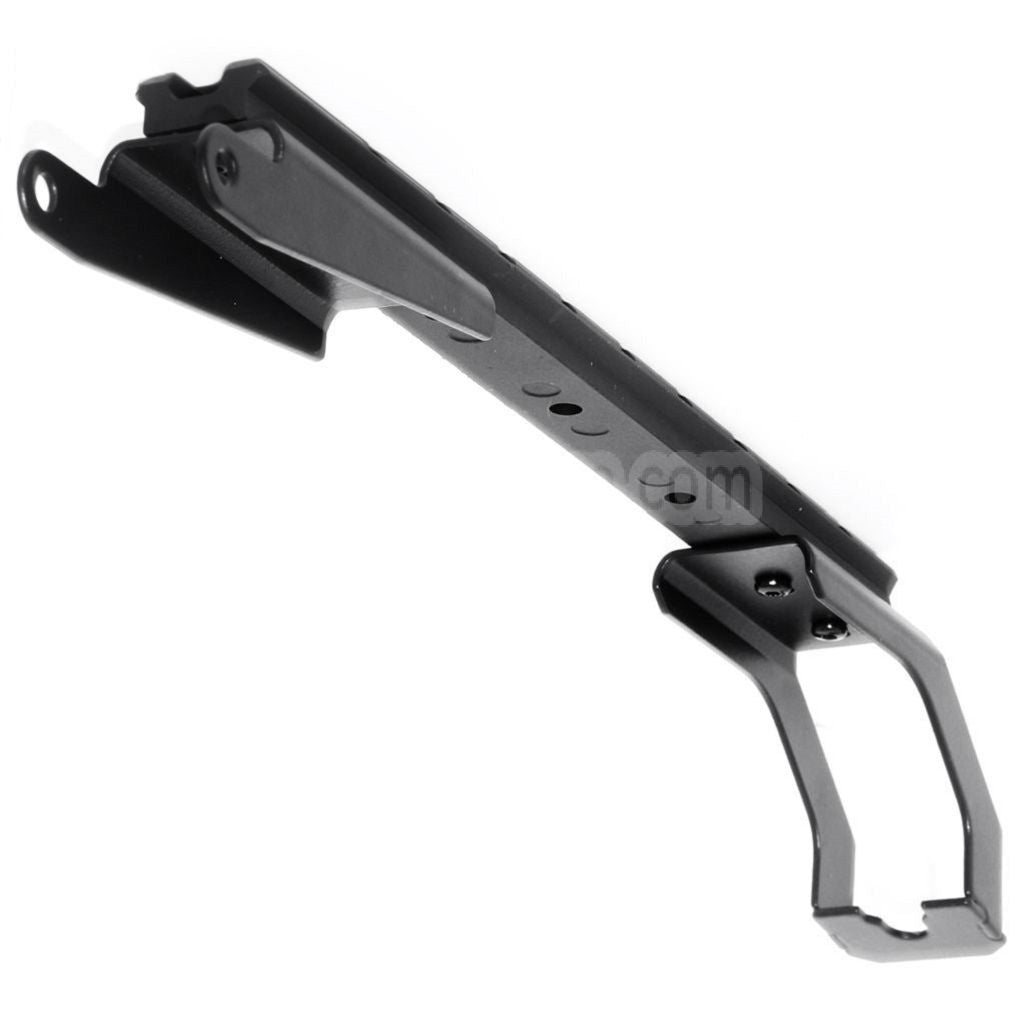 CYMA アッパーレシーバーカバー 217mm タクティカルトップレールスコープマウント付き CM039C CM048 CM050 Echo1 GOLDEN EAGLE Jing Gong JG 東京マルイ AKシリーズ AEGライフル用 ブラック