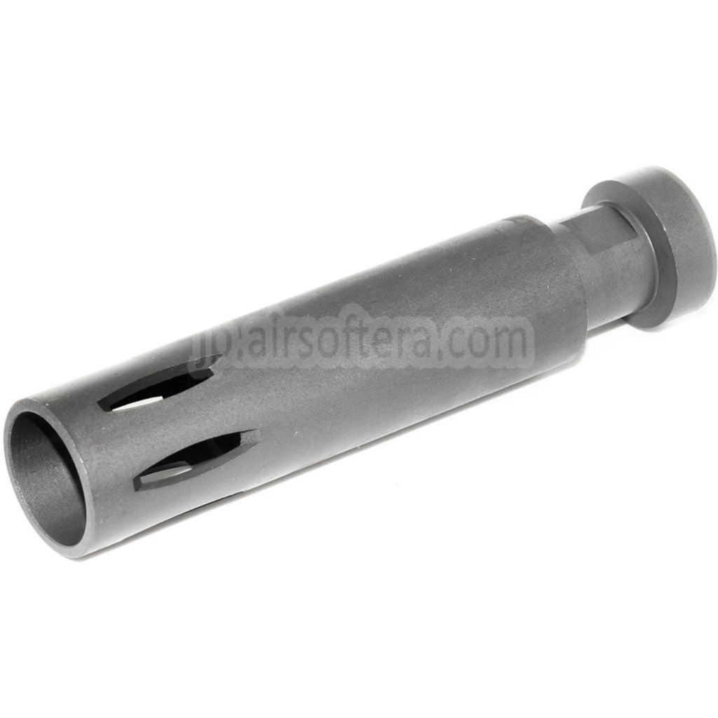 119mm XM177 E2 マズルブレーキ フラッシュハイダー+14mm CW 時計回りネジバレル ライフル エアソフト マットグレー