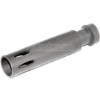 119mm XM177 E2 マズルブレーキ フラッシュハイダー+14mm CW 時計回りネジバレル ライフル エアソフト マットグレー