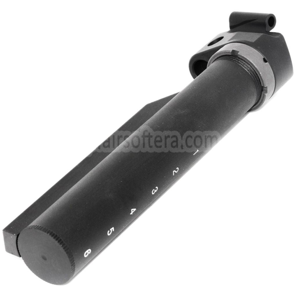 5KU 6ポジションストックバッファーチューブアダプター E&L AK用 M4ストック変換ライフル エアソフト ブラック