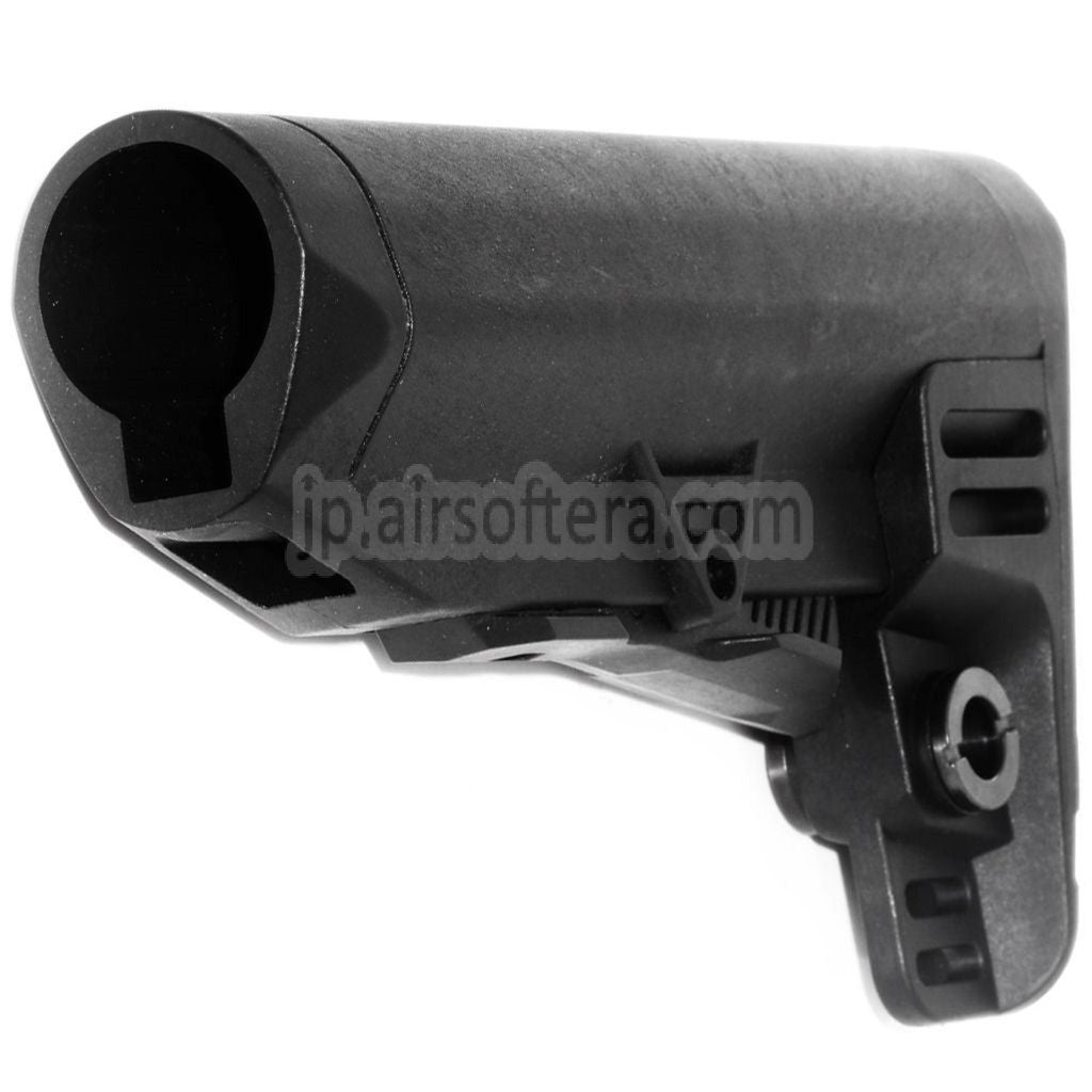 伸縮式テレスコープストック M4/M16 AEGライフル対応 ブラック