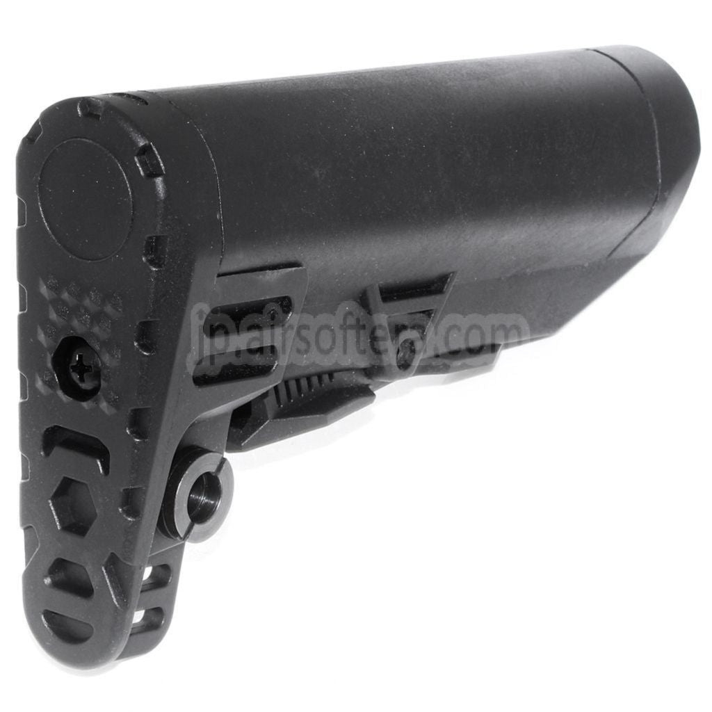 伸縮式テレスコープストック M4/M16 AEGライフル対応 ブラック