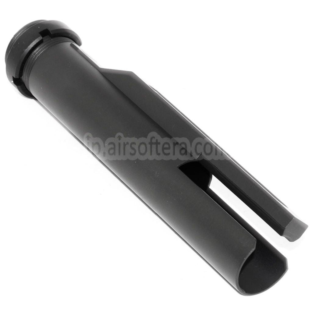 163mmストックバッファーチューブ（AR M4 M16シリーズAEGライフル、エアソフトガン対応）ブラック