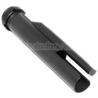 163mmストックバッファーチューブ（AR M4 M16シリーズAEGライフル、エアソフトガン対応）ブラック