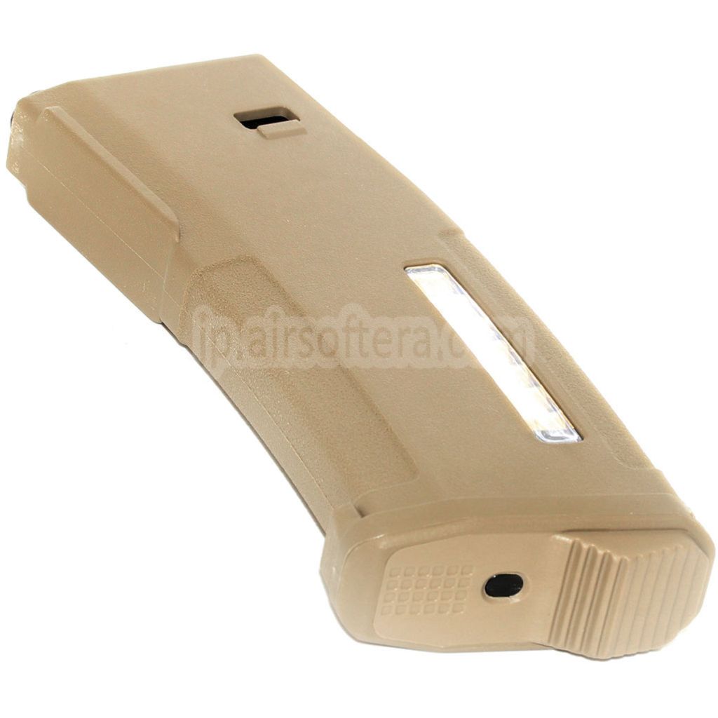 PTS 30/120発 EPM ミッドキャップ強化ポリマーマガジン 東京マルイ リコイルショック 次世代 M4 SCAR 416D AEG エアソフトガン対応