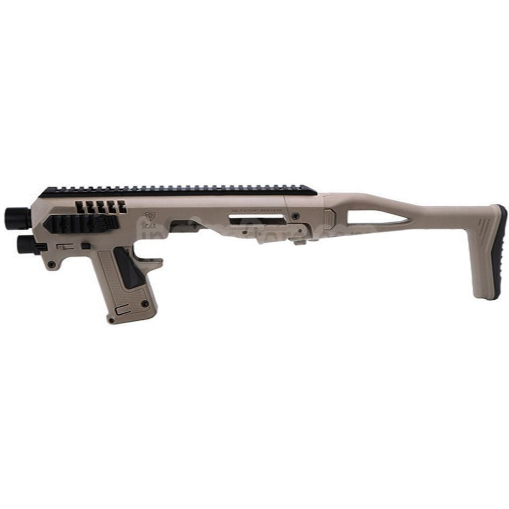 CAA Roni ピストルカービンコンバージョンキット KSC、VFC、Umarex、東京マルイ G17、G18C、G19、G23Fシリーズ GBBピストル対応 エアソフトガン