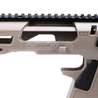 CAA Roni ピストルカービンコンバージョンキット KSC、VFC、Umarex、東京マルイ G17、G18C、G19、G23Fシリーズ GBBピストル対応 エアソフトガン
