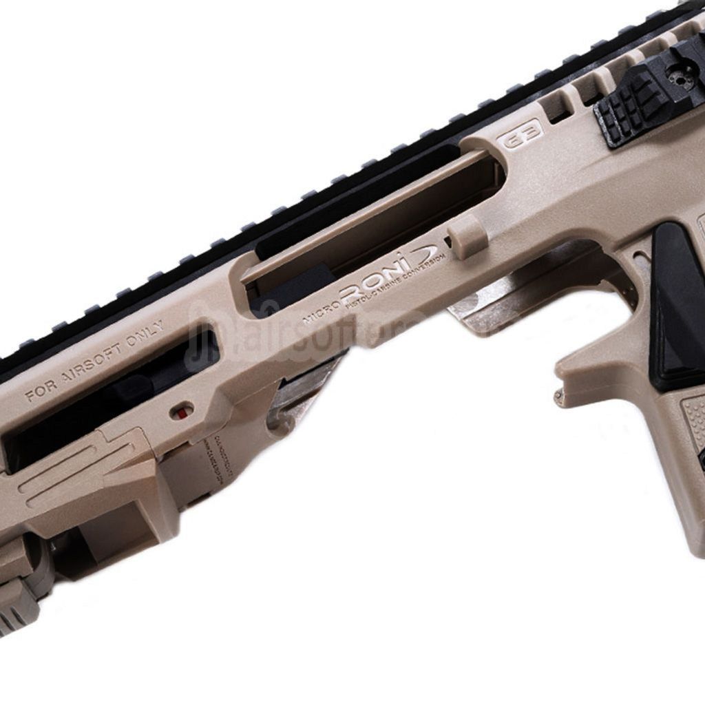 CAA Roni ピストルカービンコンバージョンキット KSC、VFC、Umarex、東京マルイ G17、G18C、G19、G23Fシリーズ GBBピストル対応 エアソフトガン