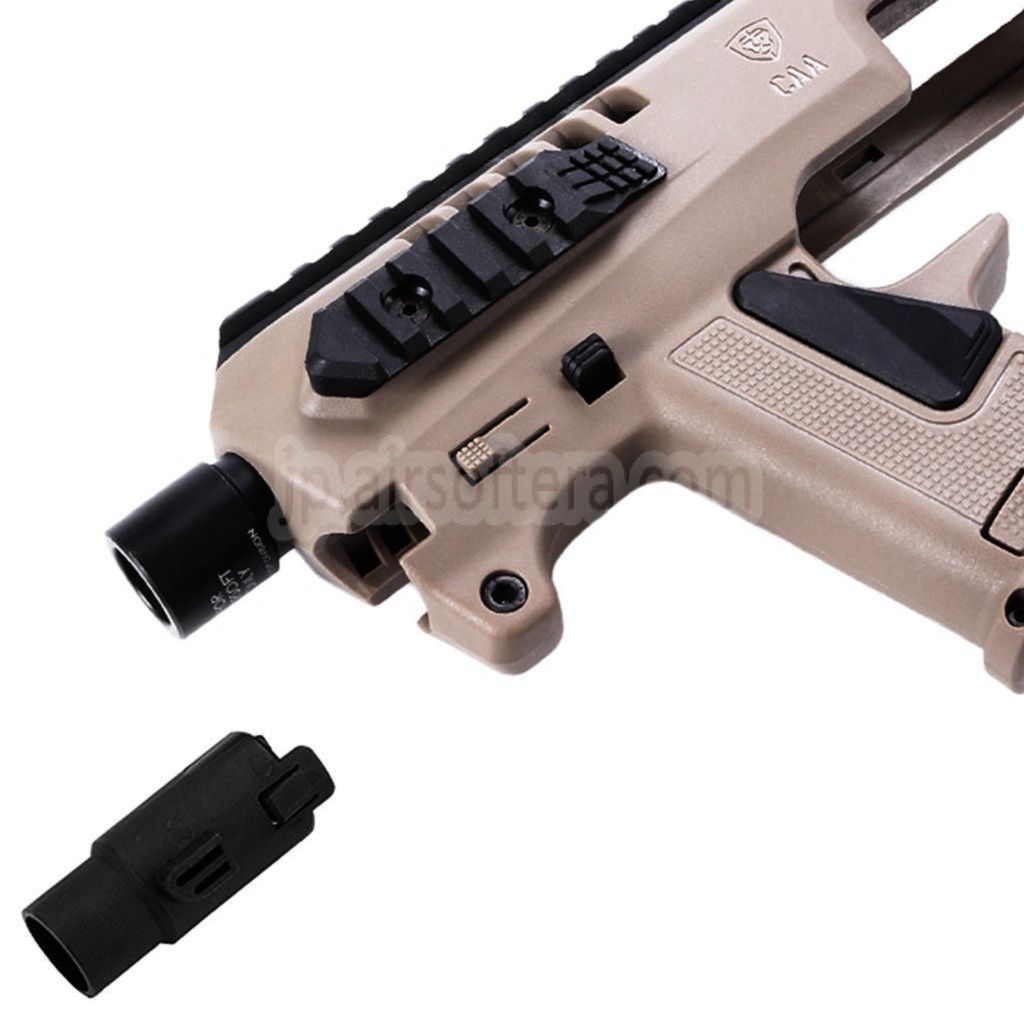 CAA Roni ピストルカービンコンバージョンキット KSC、VFC、Umarex、東京マルイ G17、G18C、G19、G23Fシリーズ GBBピストル対応 エアソフトガン