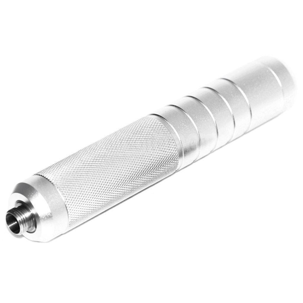 146mm 5.75インチ ノイズダンピングボウル サプレッサー サイレンサー（+/-14mm 時計回り/反時計回りネジ付きバレル）