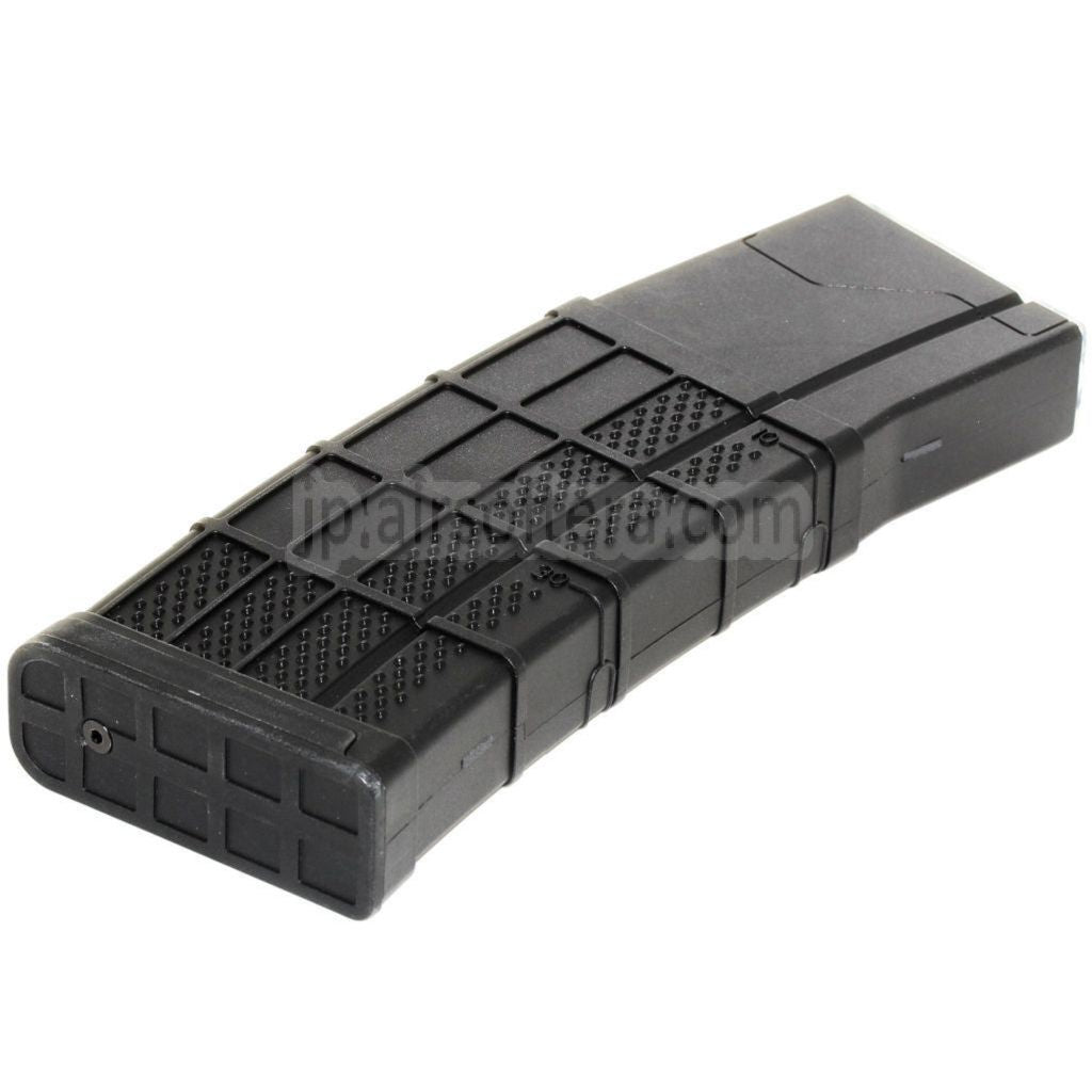 CYMA 140発 ポリマーワッフル ミッドキャップマガジン M4 M16シリーズ AEGライフル対応 エアソフトガン ブラック