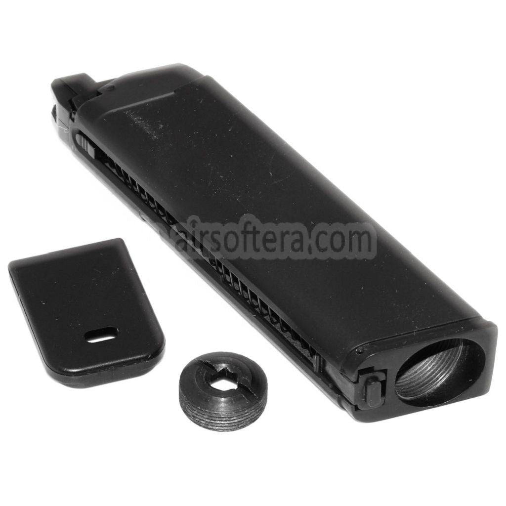 DOUBLE BELL 24発CO2マガジン G17 G18C G34 G35 GシリーズGBBピストル対応 エアソフトガン ブラック