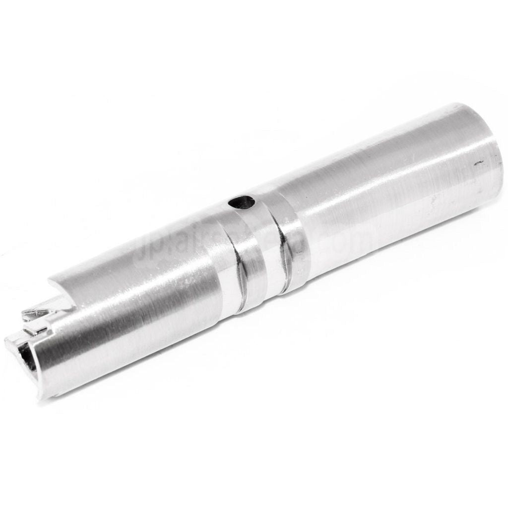 85mm/89mmアウターバレル -12mm逆回転（反時計回り） ARMY ARMAMENT R45 Detonics .45シリーズGBBピストル対応 シルバー