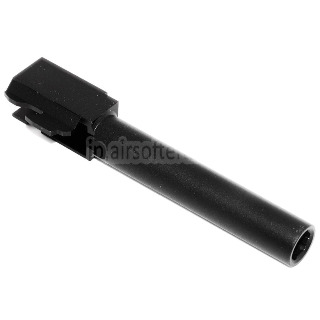 110mm/114mm CNCアウターバレル（ARMY ARMAMENT R17 DOUBLE BELL 東京マルイ G17シリーズ GBBピストル対応）ブラック